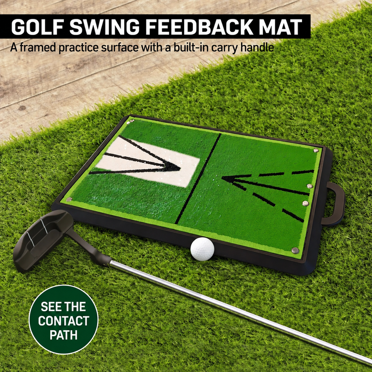 Golf Swing Feedback Mat