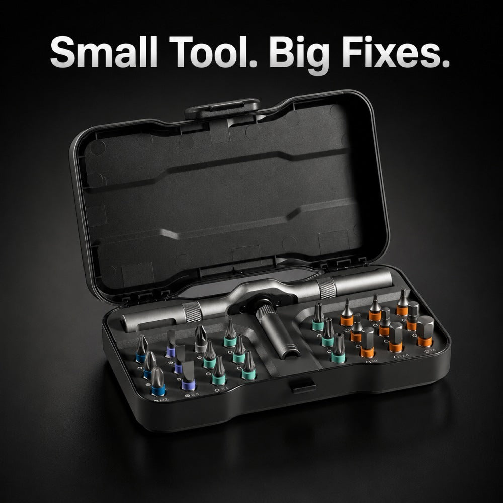 Modular Ratchet Screwdriver Set