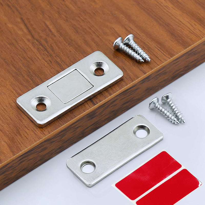 Ultra-thin cabinet magnetic catch set
