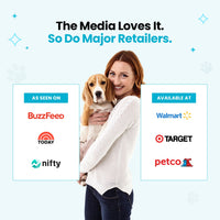 Media and retailer social proof graphic