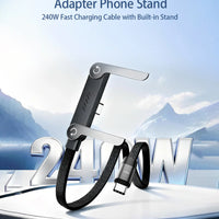 KickCable | 2-in-1 Stand Charging Cable