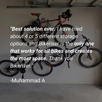 The Space Saving Bicycle Wall Mount