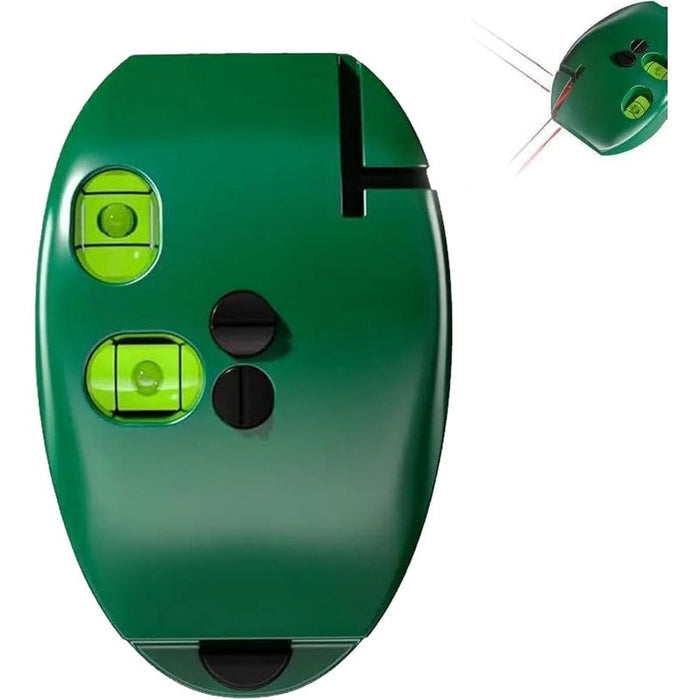 Pocket self-leveling laser level front view