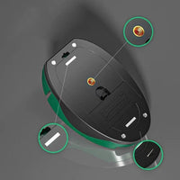 Pocket self-leveling laser level underside showing magnetic base