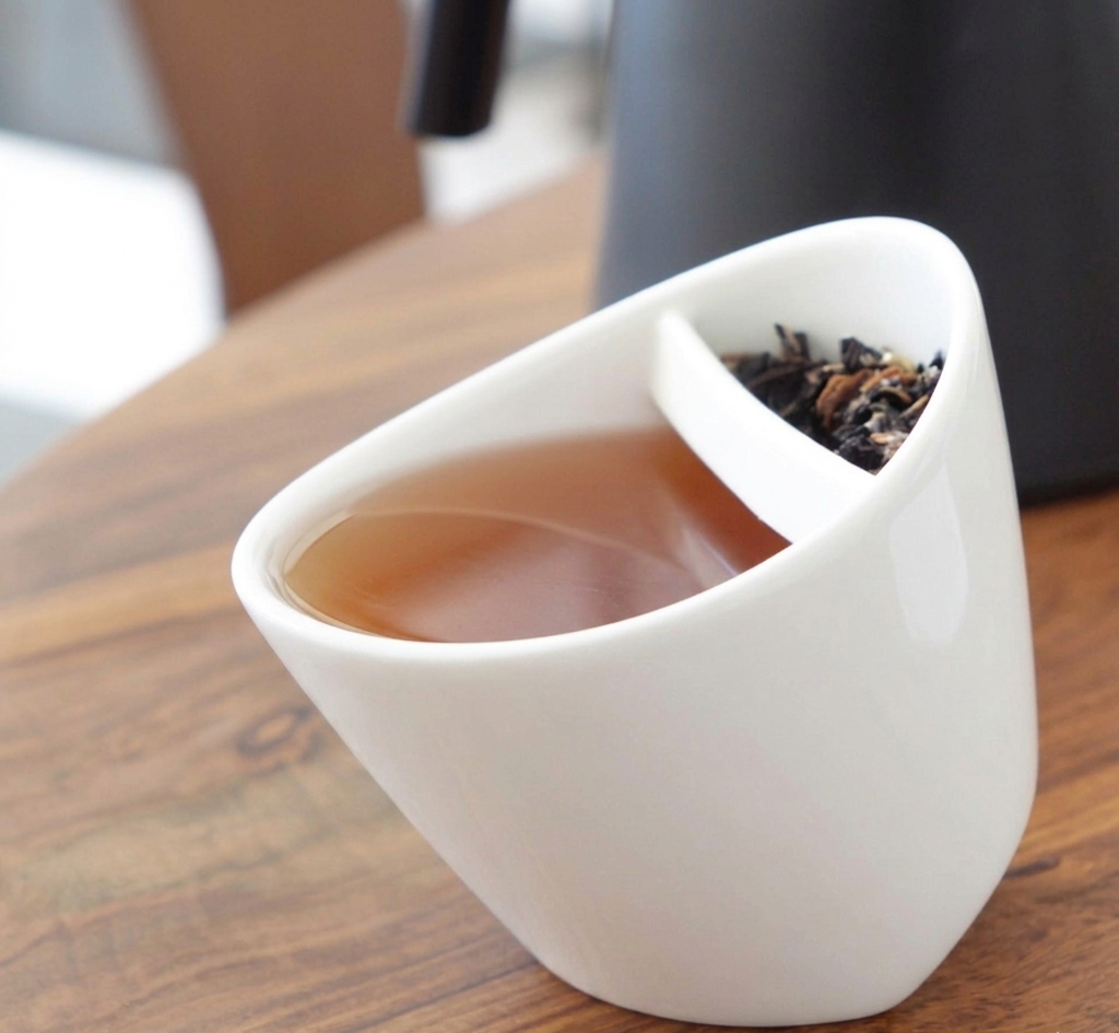 Oblique Smart Teacup
