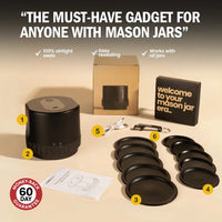 Cordless Mason Jar Vacuum Sealer Kit hero