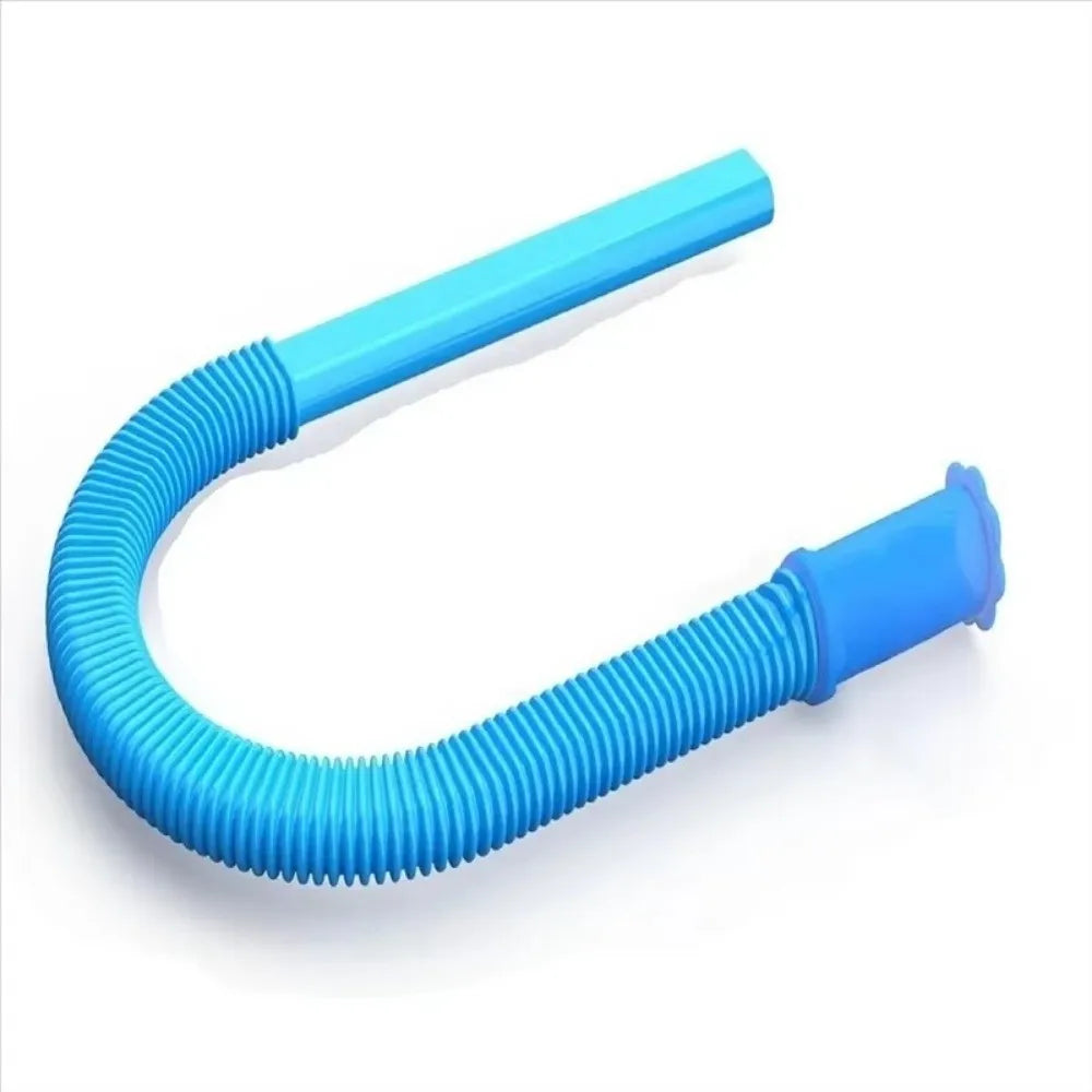Dryer vent hose with silicone-style elastic connector