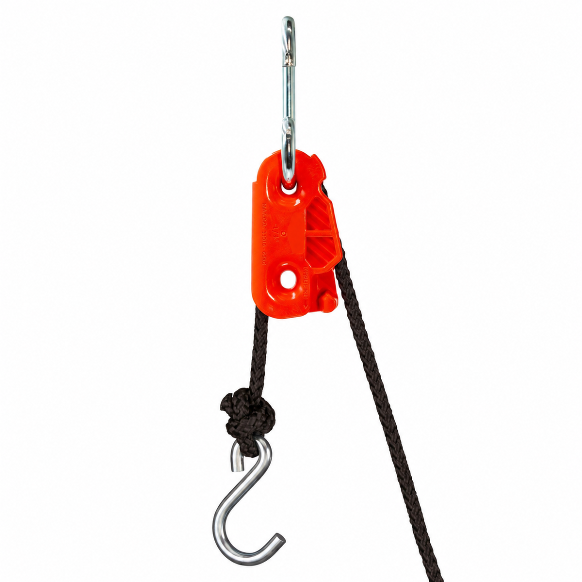 Self-Locking Rope Tie-Down — 15 Foot, Orange product view 1