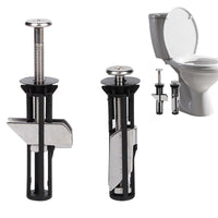 Top-Tightening Toilet Seat Fasteners — 2 Pieces