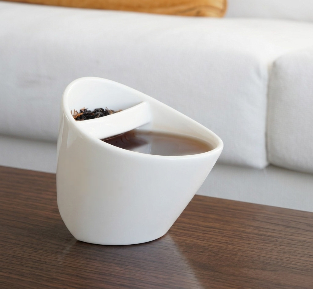 Oblique Smart Teacup